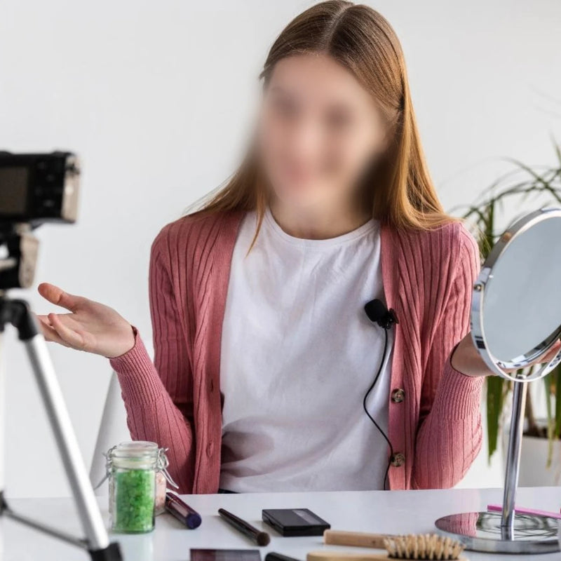 Microfone Lapela Profissional Boya BY-M1 3,5mm Stereo Para Professores Palestrantes Youtubers Gravação