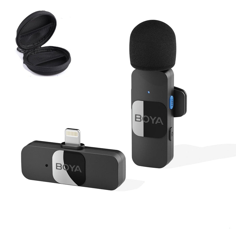 BOYA BY-V Microfone Sem Fio Profissional