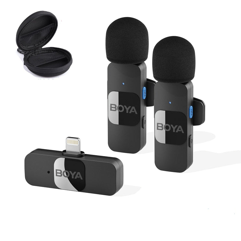 BOYA BY-V Microfone Sem Fio Profissional