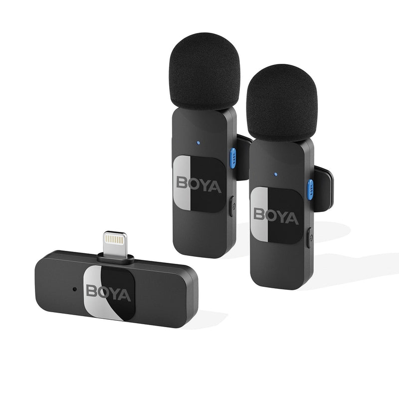 BOYA BY-V Microfone Sem Fio Profissional