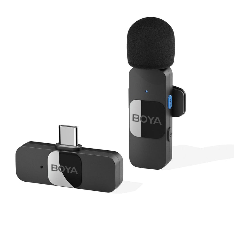 BOYA BY-V Microfone Sem Fio Profissional