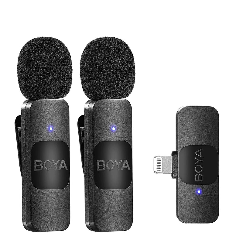 BOYA BY-V Microfone Sem Fio Profissional