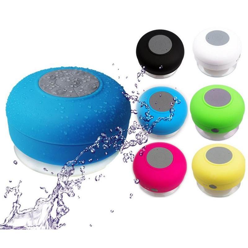 Caixa de Som à Prova D'Água com Ventosa para Banheiro Piscina