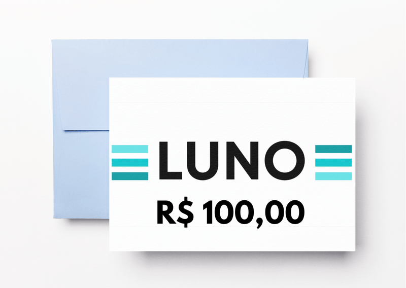 Cartão-Presente Luno Som R$ 100