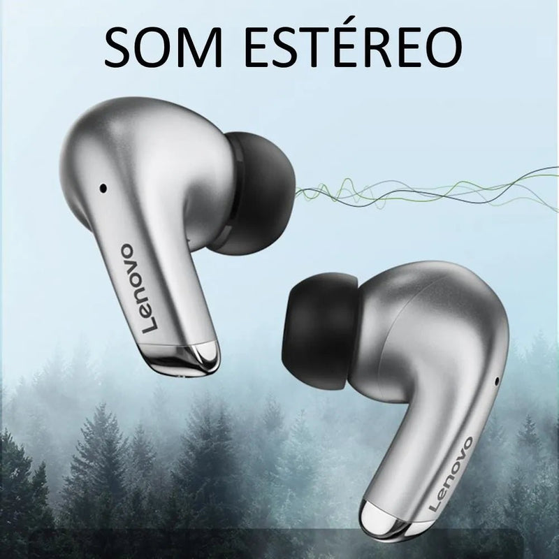 Fones de Ouvido Lenovo Bluetooth Original à Prova D'água - LunoSom.com