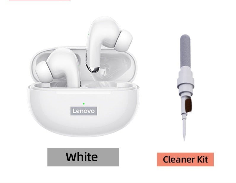 Fones de Ouvido Lenovo Bluetooth 100% Original Esportivos à Prova D'água Sem Fio para Ouvir Música ou Atender Chamadas com Microfone - LUNO SOM
